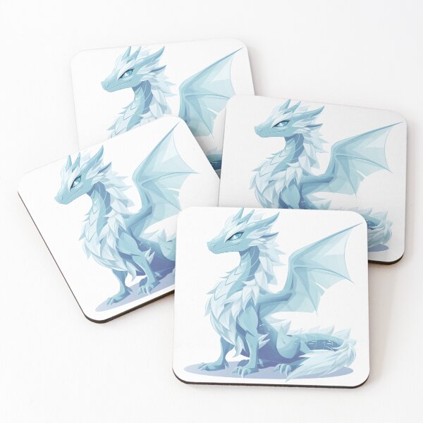 Item preview, Crystal Frost Dragon designed and sold by The Art Alchemist.