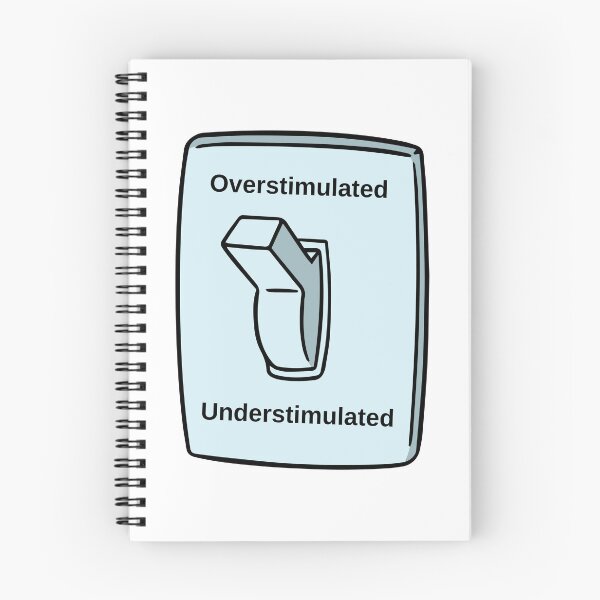 Item preview, Relatable audhd/ adhd/ autism: overstimulated vs understimulated designed and sold by NeurodiverseTea.