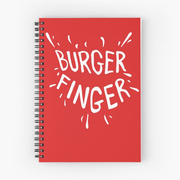 Item preview, Burger Finger!! designed and sold by bubbledoodoo.