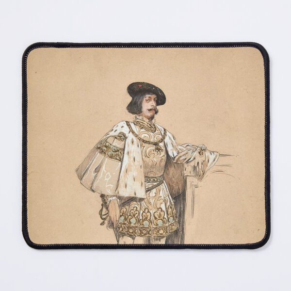Item preview, Costume design of the Duke for ‘Lorenzaccio’ by Alfred de Musset in Paris in 1896, by Alphonse Mucha. HIGH DEFINITION designed and sold by MINDTHECHERRY.