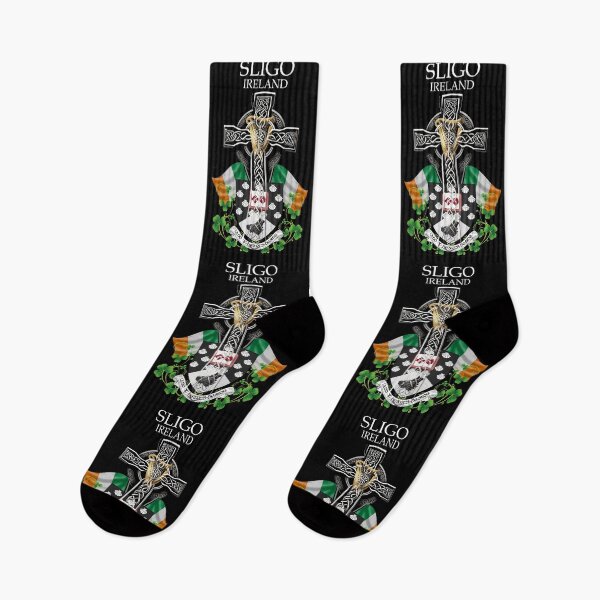 Item preview, ✅ Sligo Ireland Irish Celtic Cross & Crest designed and sold by REAL IRISH GIFTS.