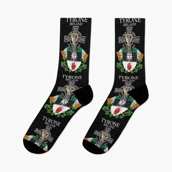 Item preview, ✅ Tyrone Ireland Irish Celtic Cross & Crest designed and sold by REAL IRISH GIFTS.