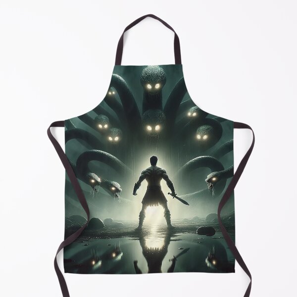 Item preview, Hercules versus the Hydra designed and sold by darkfantasy-atk.