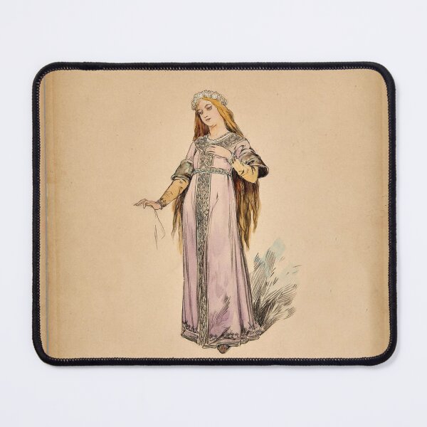 Item preview, Costume design of Catherine Ginori for ‘Lorenzaccio’ by Alfred de Musset in Paris in 1896, by Alphonse Mucha. HIGH DEFINITION designed and sold by MINDTHECHERRY.