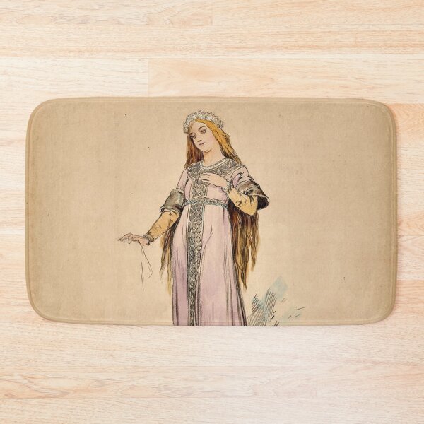 Item preview, Costume design of Catherine Ginori for ‘Lorenzaccio’ by Alfred de Musset in Paris in 1896, by Alphonse Mucha. HIGH DEFINITION designed and sold by MINDTHECHERRY.