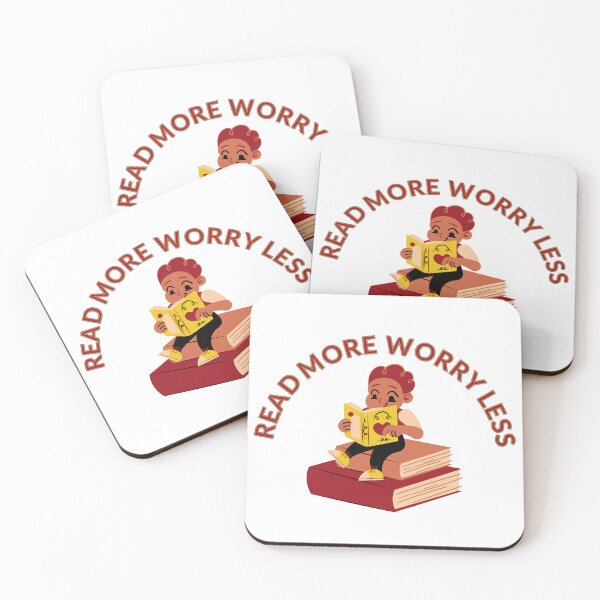 Item preview, Read More Worry Less - Kids and Books designed and sold by Wiss2Arts.