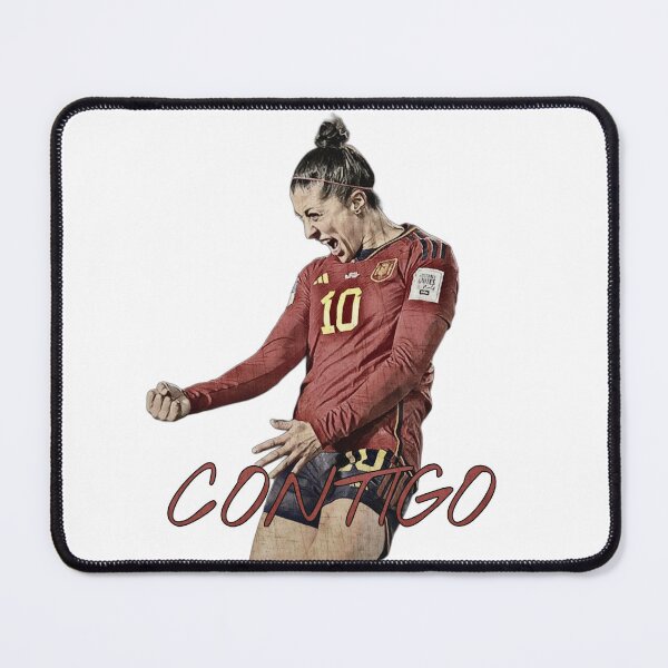 Item preview, Jenni Hermoso Contigo Poster / Jenni Hermoso / Spanish National Team / Contigo designed and sold by Sportslista.
