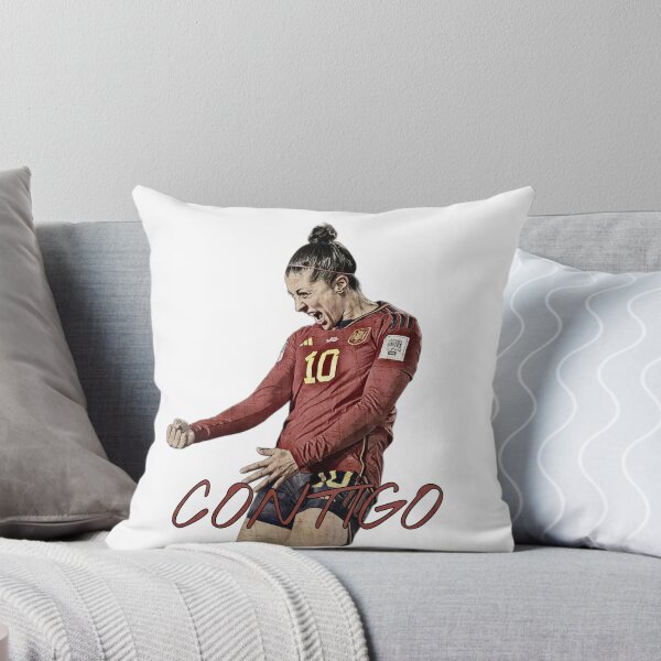 Item preview, Jenni Hermoso Contigo Poster / Jenni Hermoso / Spanish National Team / Contigo designed and sold by Sportslista.