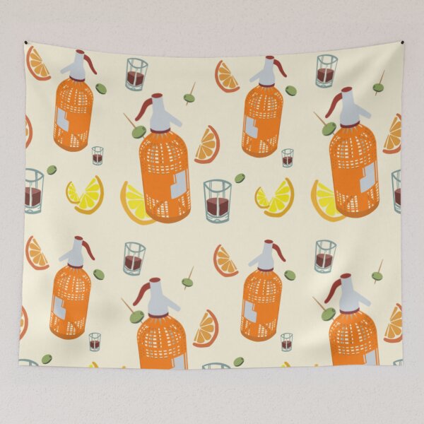 Item preview, Argentine vermouth designed and sold by TannaEstampa.