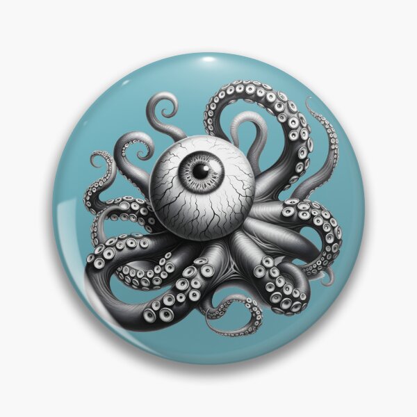 Item preview, Eyeball Octopus Eldritch Horror designed and sold by Truck Stop One.