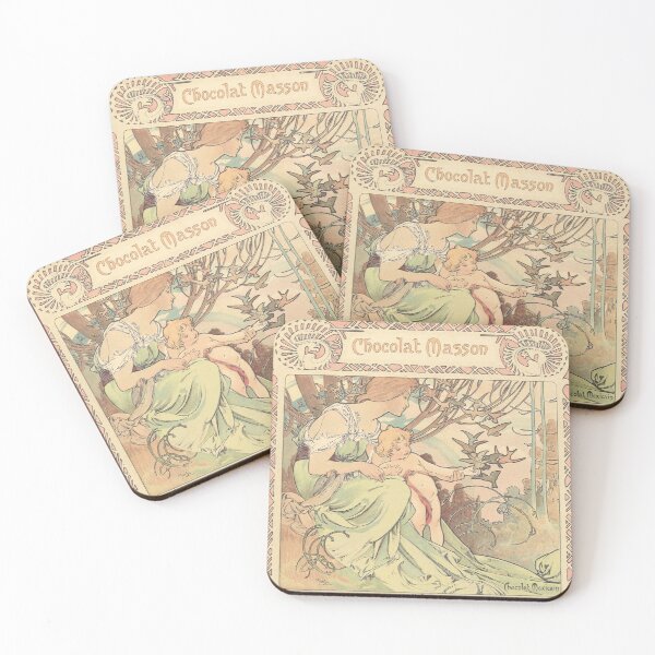 Item preview, Chocolat Masson Chocolat Mexicain. 1897 4, by Alphonse Mucha. HIGH DEFINITION designed and sold by MINDTHECHERRY.