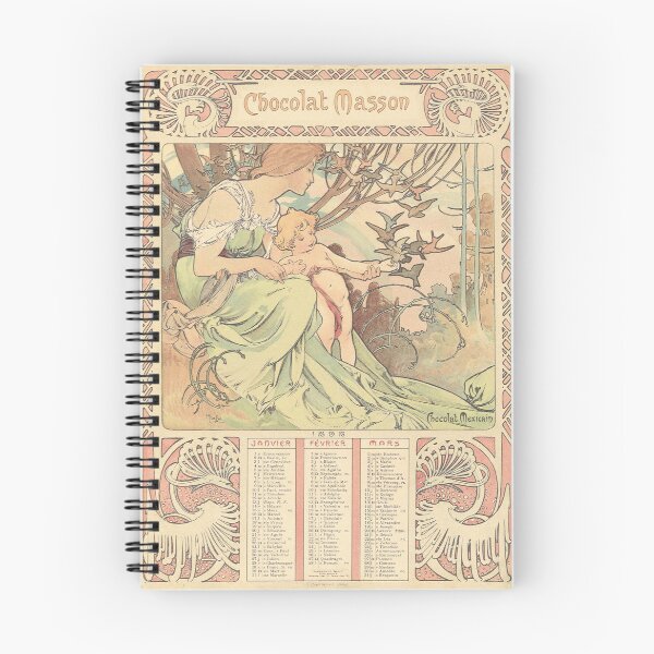 Item preview, Chocolat Masson Chocolat Mexicain. 1897 4, by Alphonse Mucha. HIGH DEFINITION designed and sold by MINDTHECHERRY.