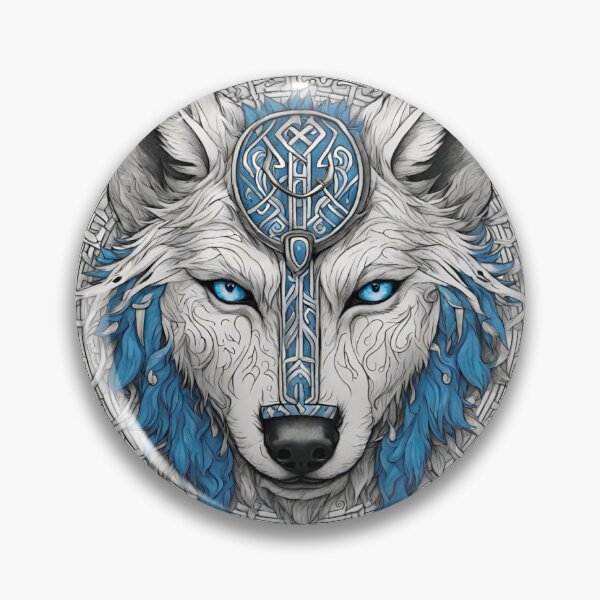 Artikelvorschau, War Wolf: Majestät und Geheimnis der Runen entworfen und verkauft von Aurorartsprint.