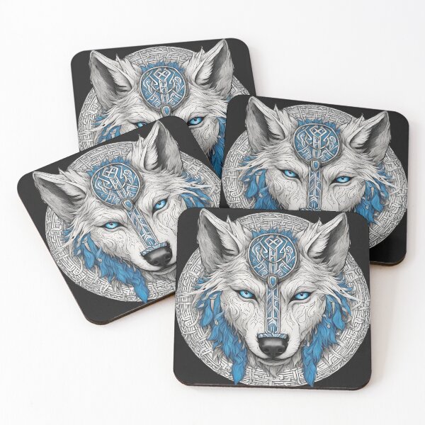 Item preview, War Wolf: Majesty and Mystery of the Runes designed and sold by Aurorartsprint.