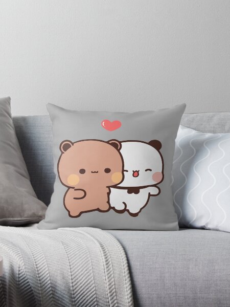 Item preview, DuDu Bear and BuBu Panda chilling out together ❤️ designed and sold by Pandety.