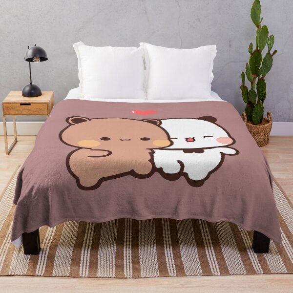 Item preview, DuDu Bear and BuBu Panda chilling out together ❤️ designed and sold by Pandety.