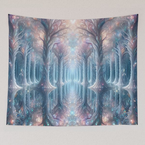 Item preview, Mystic Canopy: Holographic Forest Reverie designed and sold by AI-Only Creations.