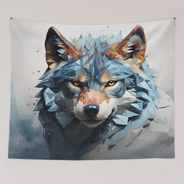 Item preview, Winter Wolf - Lone Wolf designed and sold by PolygonPinnacle.