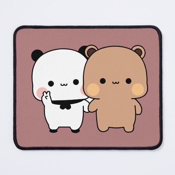 Item preview, Hello from DuDu Bear and BuBu Panda ❤️ designed and sold by Pandety.