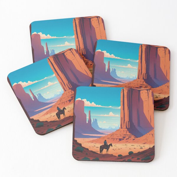 Item preview, Monument Valley With Cowboy designed and sold by Secondearth.