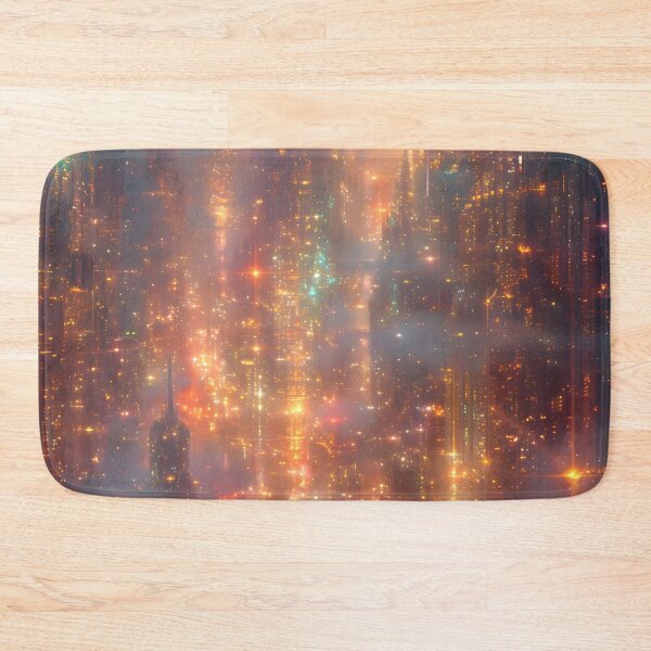 Item preview, Urban Mirage: Holographic City Symphony designed and sold by AI-Only Creations.