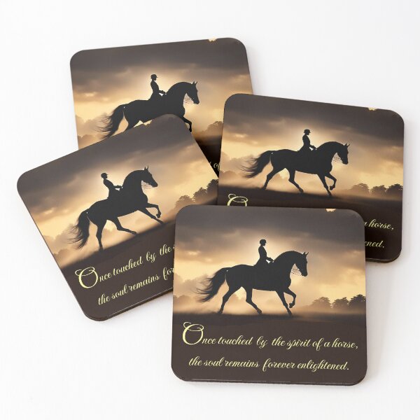 Item preview, Horse Memorial with Dressage Rider  designed and sold by Stephanie Laird.