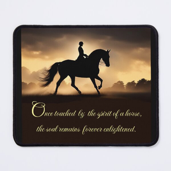Item preview, Horse Memorial with Dressage Rider designed and sold by Stephanie Laird.