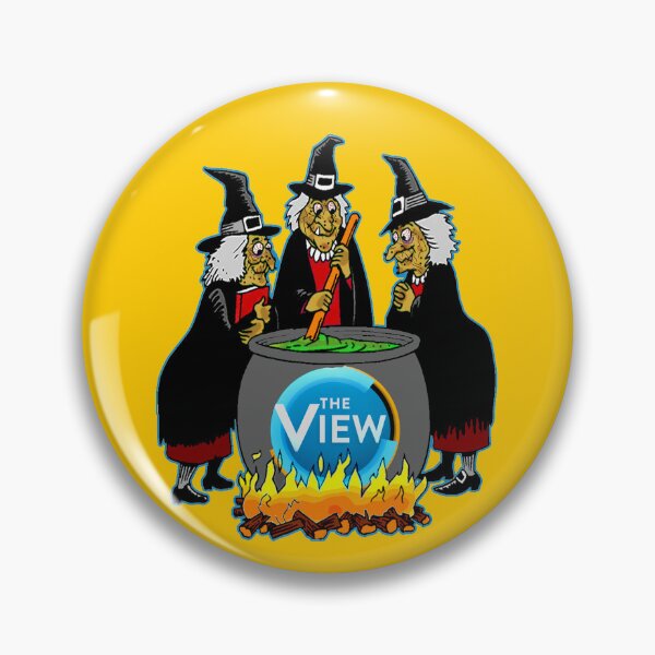 Item preview, THE VIEW (DOUBLE DOUBLE TOIL AND TROUBLE) designed and sold by skeletons-lair.