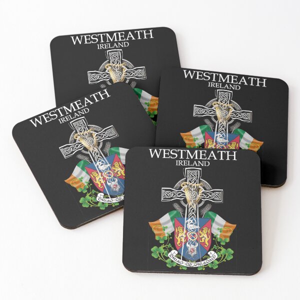 Item preview, ✅ Westmeath Ireland Irish Celtic Cross & Crest designed and sold by REAL IRISH GIFTS.