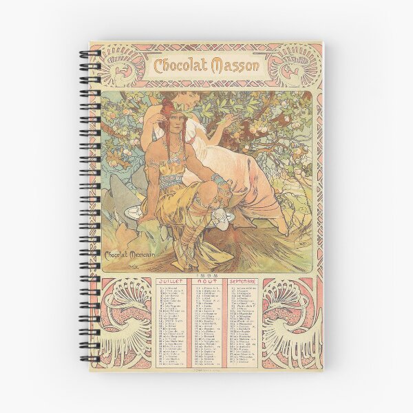 Item preview, Chocolat Masson Chocolat Mexicain. 1897  2, by Alphonse Mucha. HIGH DEFINITION designed and sold by MINDTHECHERRY.