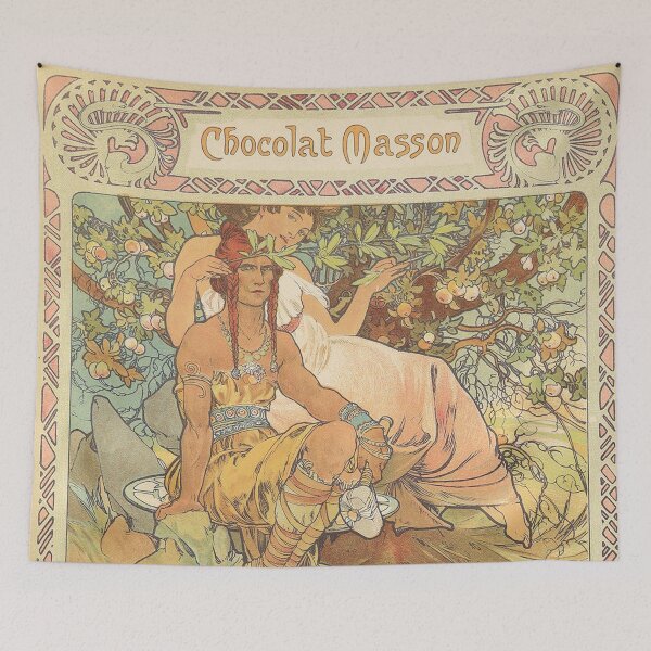 Item preview, Chocolat Masson Chocolat Mexicain. 1897 2, by Alphonse Mucha. HIGH DEFINITION designed and sold by MINDTHECHERRY.