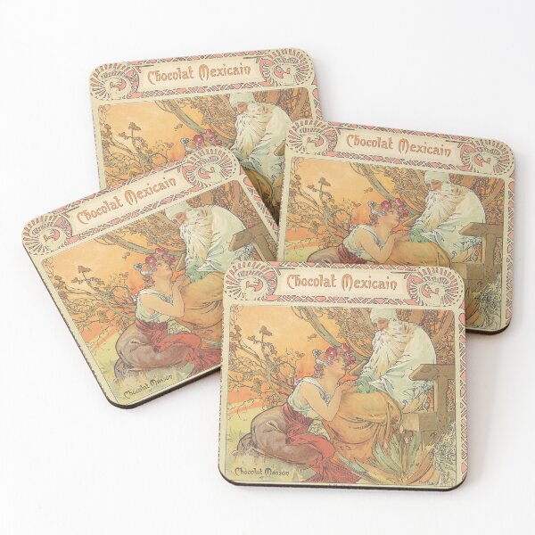 Item preview, Chocolat Masson Chocolat Mexicain. 1897 1, by Alphonse Mucha. HIGH DEFINITION designed and sold by MINDTHECHERRY.
