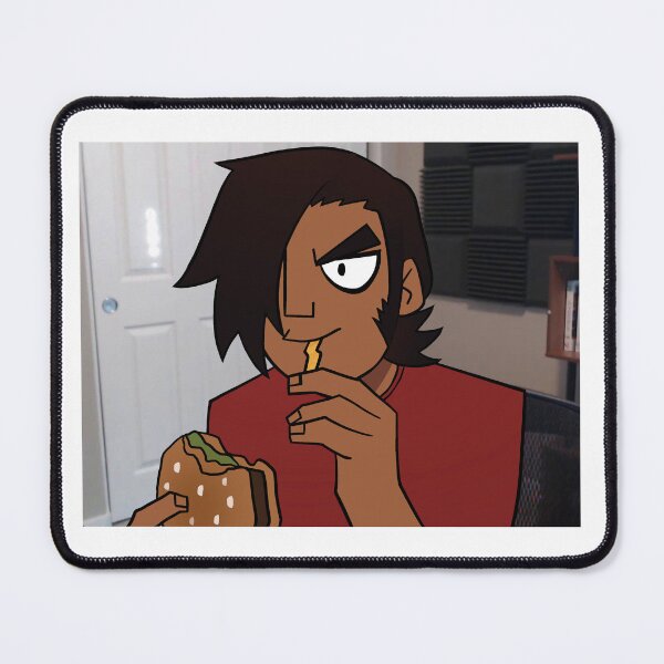 Item preview, Matthew patel eating fry like jerma designed and sold by Gloomylies.