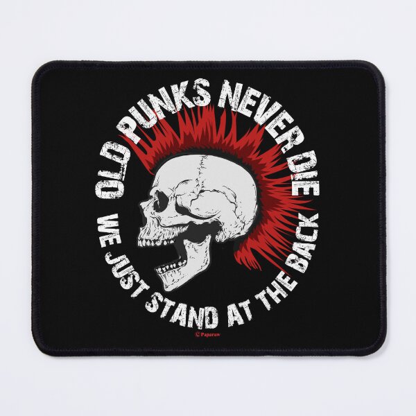 Item preview, OLD PUNKS NEVER DIE designed and sold by Paparaw.