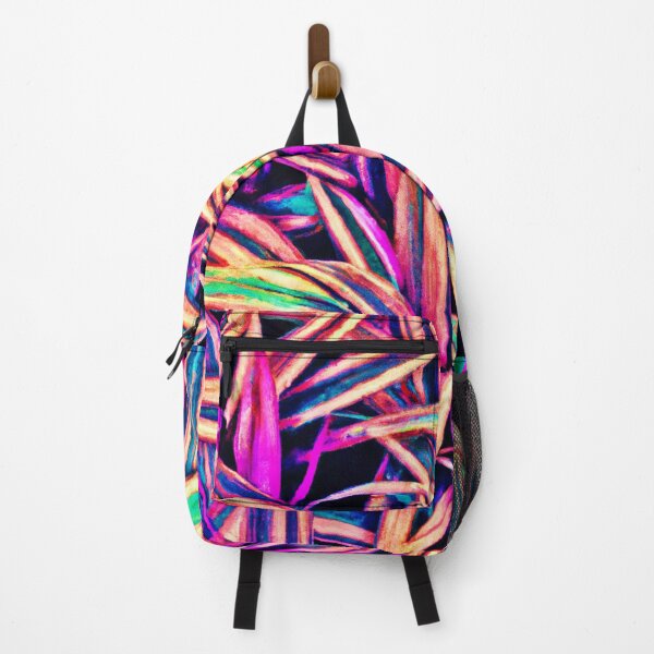 Item preview, Neon Leaf Patterns Unveiled designed and sold by Health And Fitness Posts e-Store.
