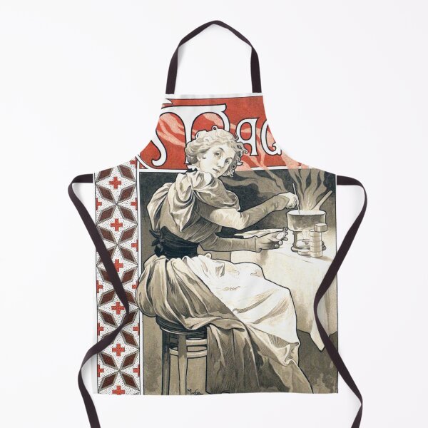 Item preview, Poster for Instant soup Brand, by Alphonse Mucha. HIGH DEFINITION designed and sold by MINDTHECHERRY.