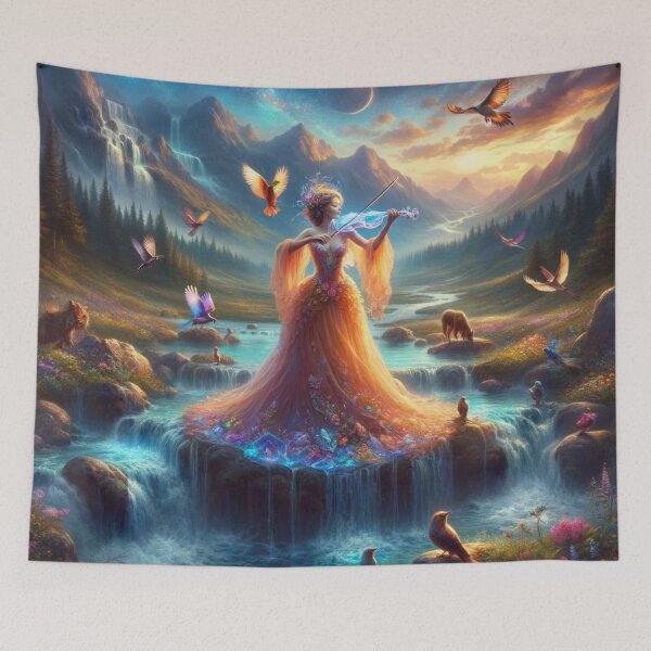 Item preview, Serenade of the Enchanted Valley designed and sold by Shams-Studio.