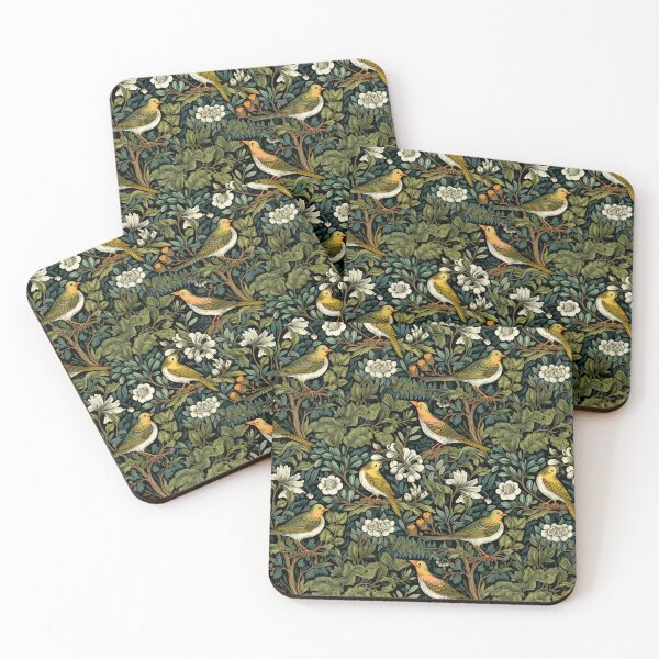Artikelvorschau, birds and flowers in trees #3 entworfen und verkauft von darkartsflowers.