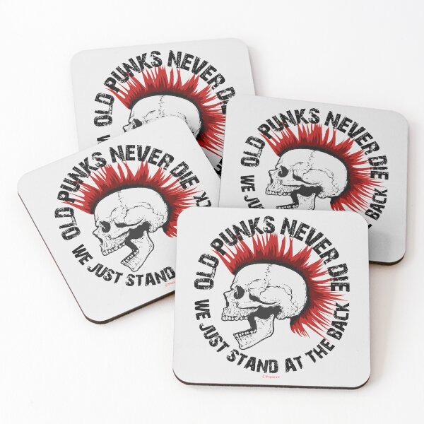Item preview, OLD PUNKS NEVER DIE designed and sold by Paparaw.