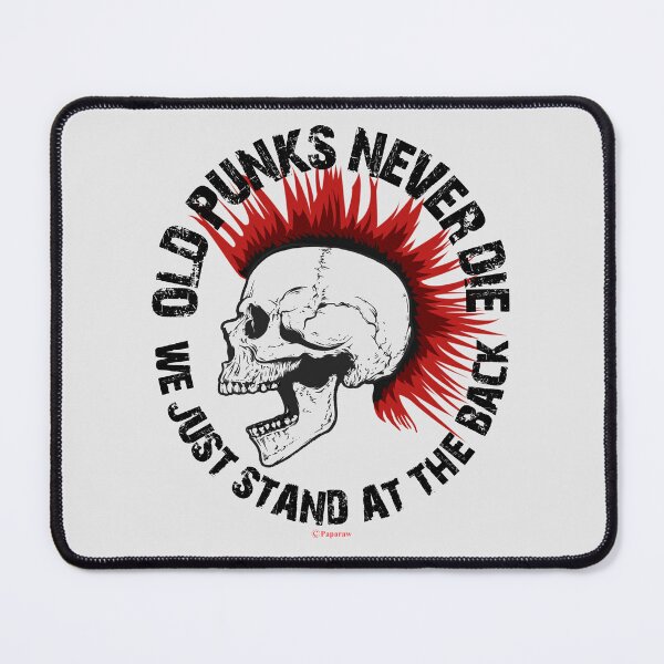 Item preview, OLD PUNKS NEVER DIE designed and sold by Paparaw.