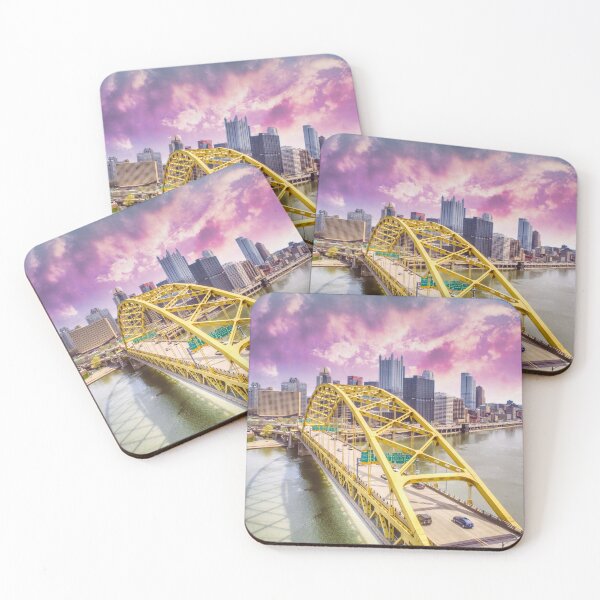 Item preview, Pittsburgh Skyline and Fort Pitt Bridge designed and sold by shutterrudder.