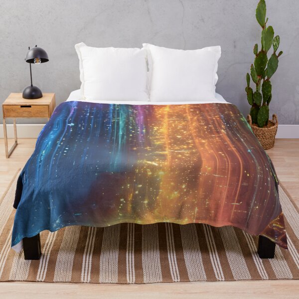 Item preview, Cascading Radiance: Holographic Waterfall Wonder designed and sold by AI-Only Creations.