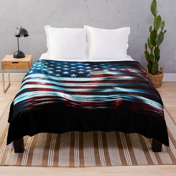 Item preview, American flag holography print designed and sold by dcrc.