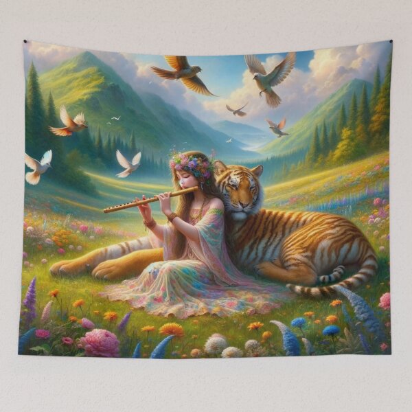 Item preview, Melody of the Wildflower Meadows designed and sold by Shams-Studio.