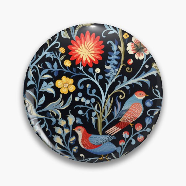 Artikelvorschau, birds and flowers in trees #9 entworfen und verkauft von darkartsflowers.