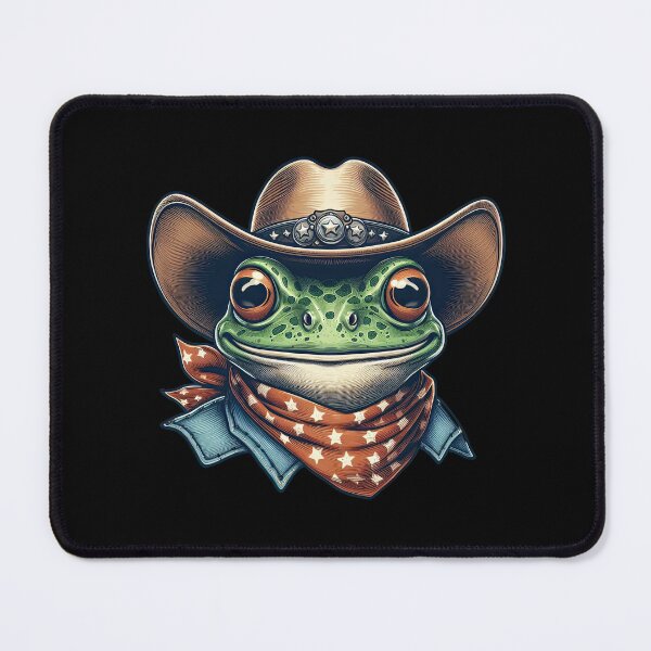 Item preview, Cowboy Funky Frogs designed and sold by joyfulcow.