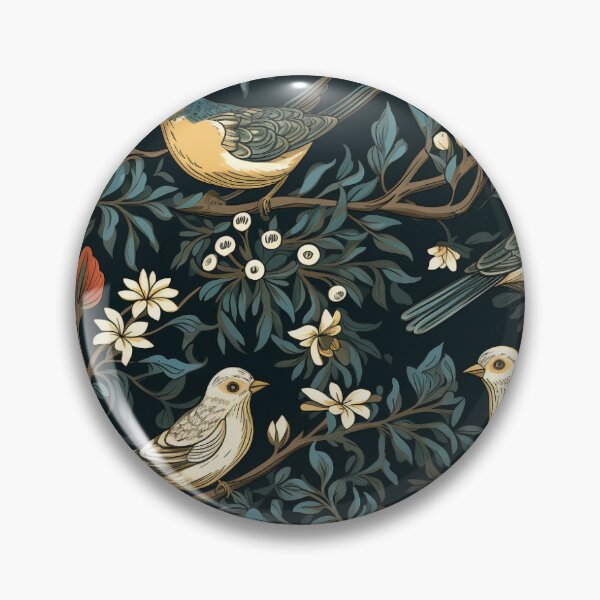 Artikelvorschau, birds and flowers in trees #10 entworfen und verkauft von darkartsflowers.
