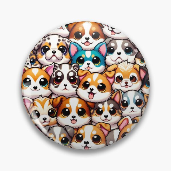 Item preview, Crowd of Puppies ★☆ WhimWhamWorld ✿#StayWhimsical designed and sold by whimwhamworld.
