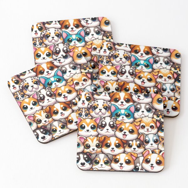 Item preview, Crowd of Puppies ★☆ WhimWhamWorld ✿#StayWhimsical designed and sold by whimwhamworld.