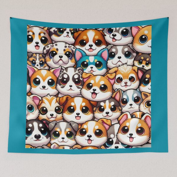 Item preview, Crowd of Puppies ★☆ WhimWhamWorld ✿#StayWhimsical designed and sold by whimwhamworld.